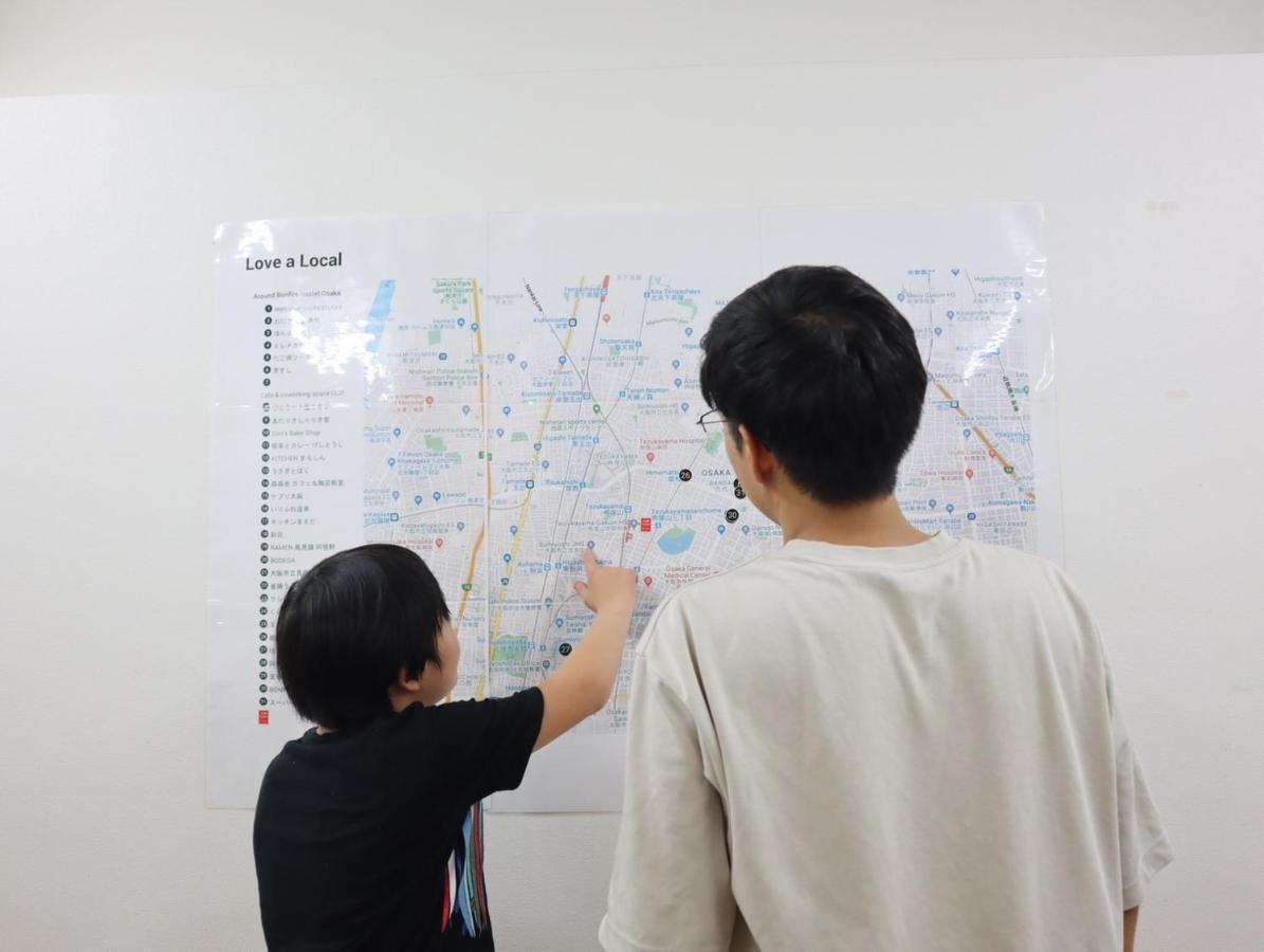 Bonfire Hostel Osaka Dış mekan fotoğraf